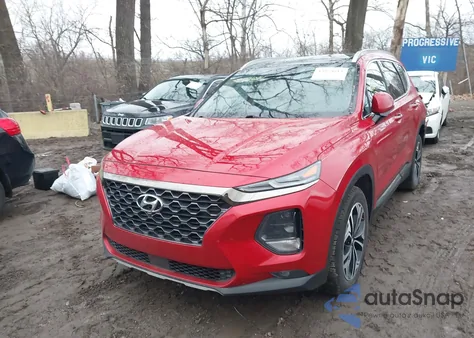 2020 Hyundai Santa Fe Limited 2.0T from USA, damaged, VIN 5NMS5CAA2LH290068